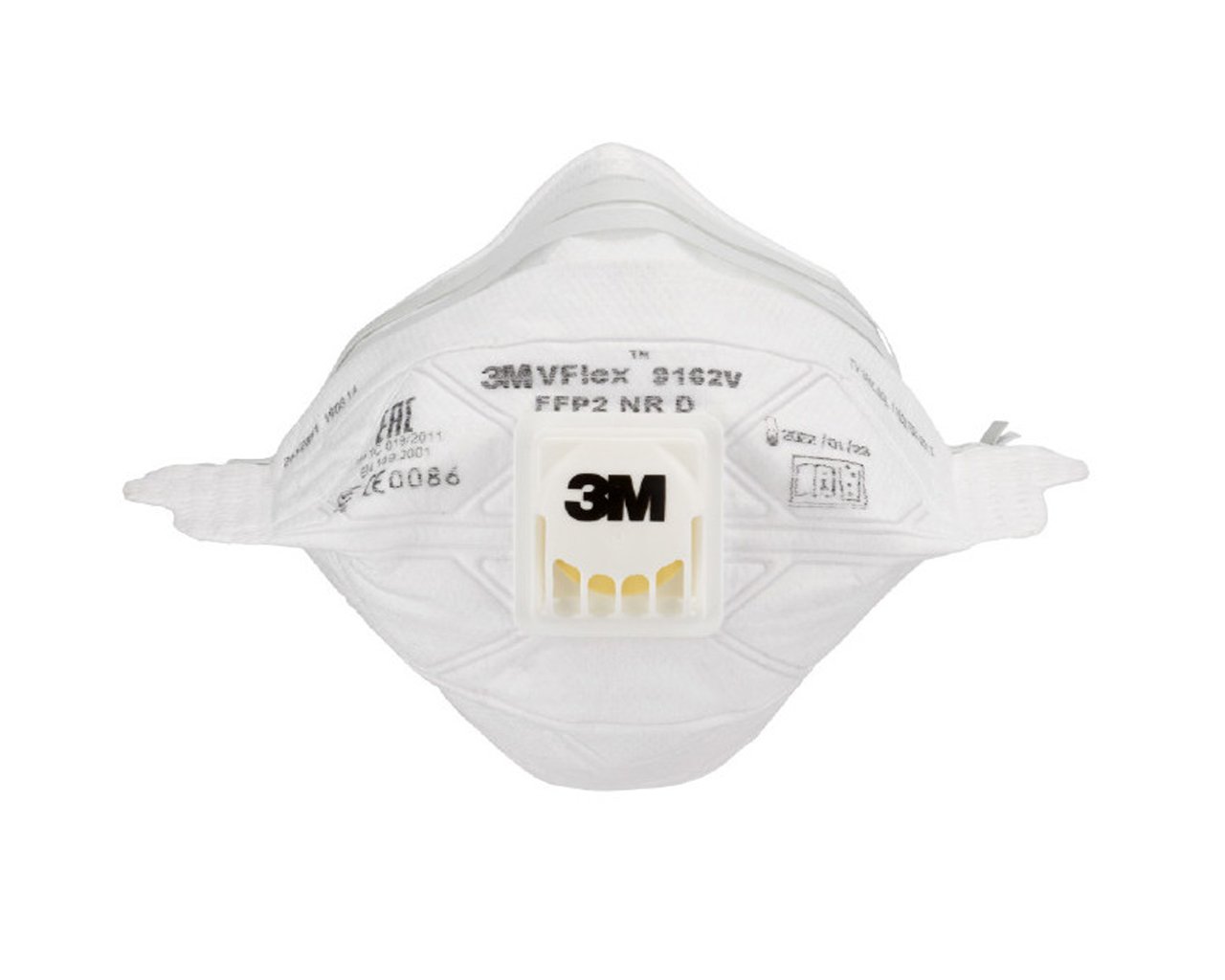 3M 9162E vflex ventilli ffp2 toz partikül maskesi n95